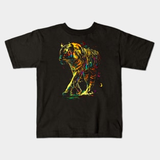 Psychedelic Tiger #1 Kids T-Shirt